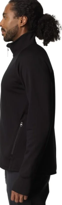 Houdini Power Up Jacket fleecetakki, musta