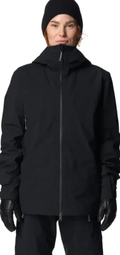 Houdini Ride Jacket naisten kuoritakki, True Black