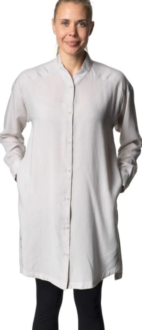 Houdini Tree Dress naisten paitamekko, beigevalkoinen