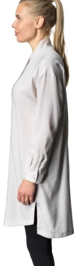 Houdini Tree Dress naisten paitamekko, beigevalkoinen