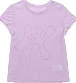 Houdini Tree Message Tee naisten t-paita, liila