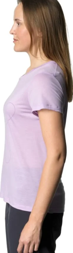 Houdini Tree Message Tee naisten t-paita, liila