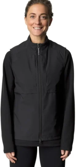 Houdini W's Pace Hybrid Vest True Black