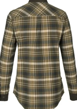 Härkila Aivak L/S Shirt naisten flanellipaita, Antique Bronze