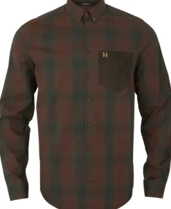 Härkila Akkan Shirt kauluspaita, Burgundy