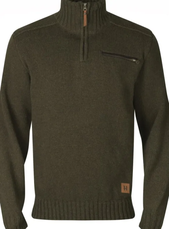 Härkila Annaboda 2.0 HSP Knit Pullover neulepusero, vihreä