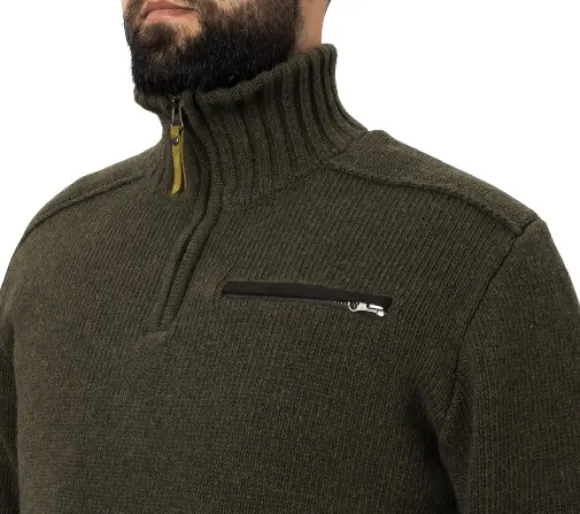 Härkila Annaboda 2.0 HSP Knit Pullover neulepusero, vihreä