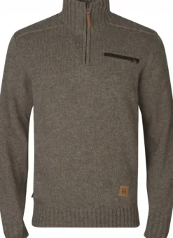 Härkila Annaboda 2.0 HSP Knit Pullover neulepusero, ruskea