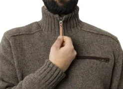 Härkila Annaboda 2.0 HSP Knit Pullover neulepusero, ruskea