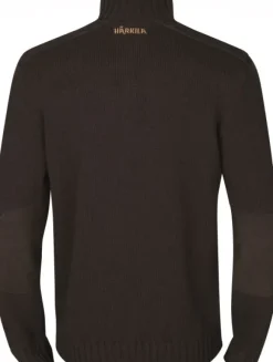 Härkila Annaboda 2.0 HSP Knit Pullover neulepusero, tummanruskea