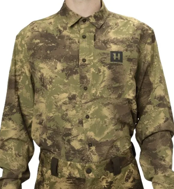 Härkila Deer Stalker Camo L/S Shirt metsästyspaita, camo