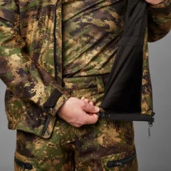 Härkila Deer Stalker Camo HWS Jacket AXIS MSP metsästystakki, Forest Green