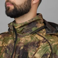Härkila Deer Stalker Camo HWS Jacket AXIS MSP metsästystakki, Forest Green