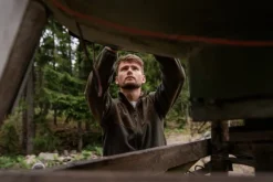 Härkila Fjell Fleece Jacket fleecetakki, ruskea