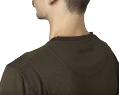 Härkila Forest Hunter L/S T-Shirt t-paita, Hunting Green/Shadow Brown