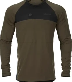 Härkila Härkila Heat L/S T-Shirt Willow Green/Black