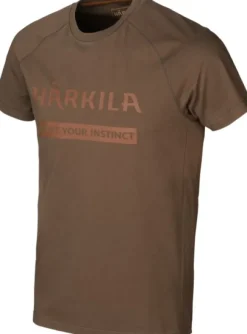 Härkila Härkila Logo T-Shirt 2-Pack Willow Green/Slate Brown