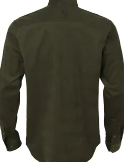 Härkila Kaldfjord vakosamettipaita, vihreä