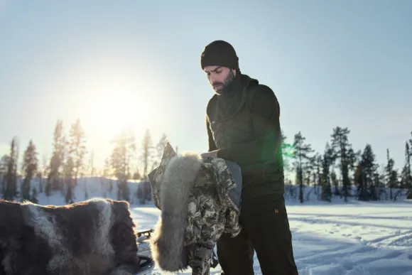 Härkila Logmar Insulated Packable Vest metsästysliivi, Willow Green