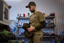 Härkila Logo Brand T-Shirt Dark Antique Bronze