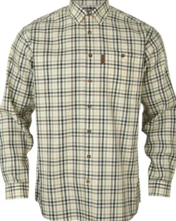 Härkila Milford Shirt kauluspaita, Beech Green Check