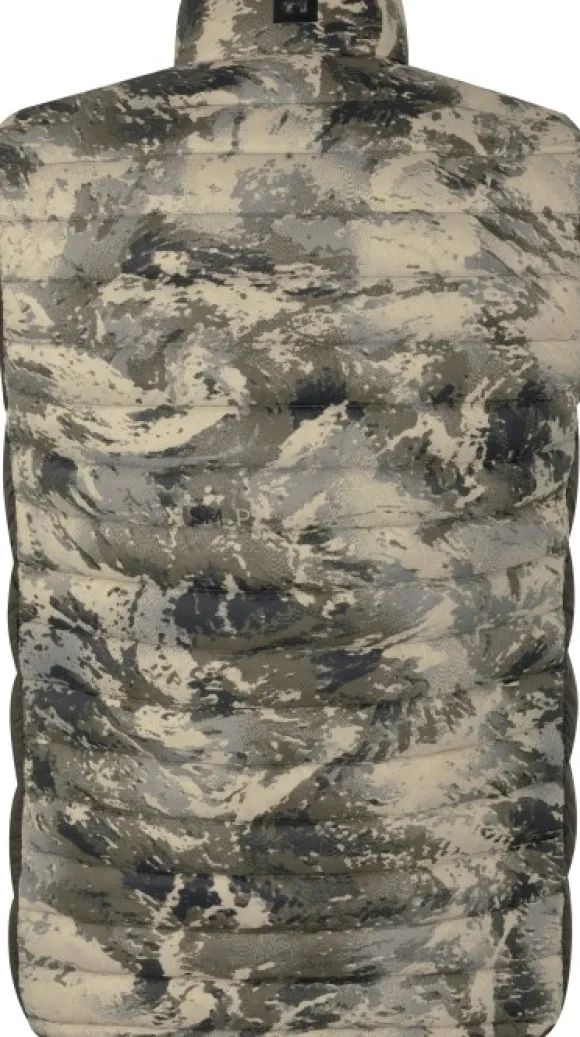 Härkila Mountain Hunter Expedition Reversible Down Vest untuvaliivi, camo/ruskea