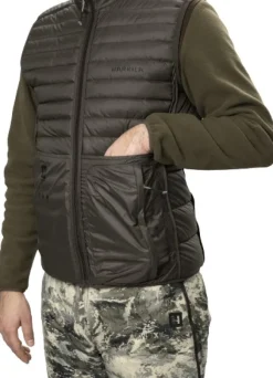 Härkila Mountain Hunter Expedition Reversible Down Vest untuvaliivi, camo/ruskea