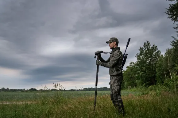 Härkila NOCTYX Camo Fleece Jacket fleecetakki, AXIS MSP®Black