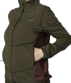 Härkila Oda Fleece Jacket naisten fleecetakki, Willow Green