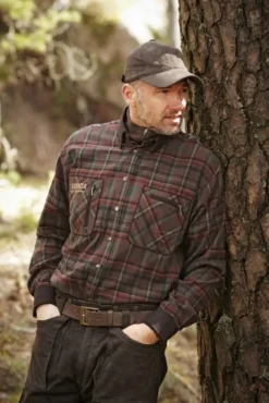 Härkila Pajala -puuvillapaita, vihreä