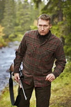 Härkila Pajala -puuvillapaita, vihreä