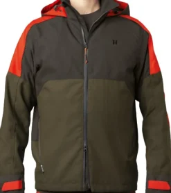 Härkila Pro Hunter Dog Keeper GTX Jacket metsästystakki, Willow Green/Orange