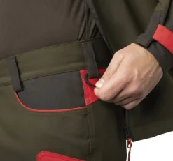 Härkila Pro Hunter Dog Keeper GTX Trousers Willow housut, vihreä/oranssi