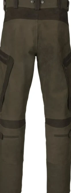 Härkila Pro Hunter Leather Trousers nahkaiset metsästyshousut, Willow Green