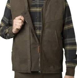 Härkila Pro Hunter Leather Vest metsästysliivi, Willow Green
