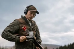 Härkila Rannoch HWS Shooting Jacket ampumatakki, Willow Green