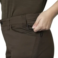 Härkila Runa Trouser naisten metsästyshousut, Slate Brown/Willow Green