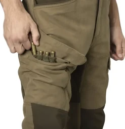 Härkila Scandinavian Trouser metsästyshousut, Dark Antique Bronze/Willow Green