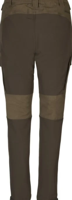 Härkila Scandinavian Trousers Women Willow naisten metsästyshousut, ruskea/vihreä