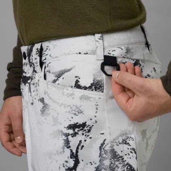 Härkila Winter Active WSP Trousers AXIS MSP lumicamo metsästyshousut, Snow