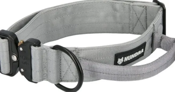 Hundra Hundra vahva kaulapanta magneettikahvalla, harmaa