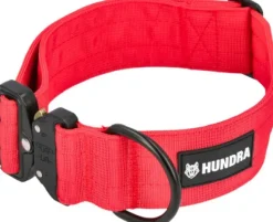 Hundra taktinen kaulapanta L-XL, punainen