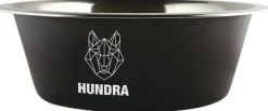 Hundra-ruokakuppi musta 2,8 l