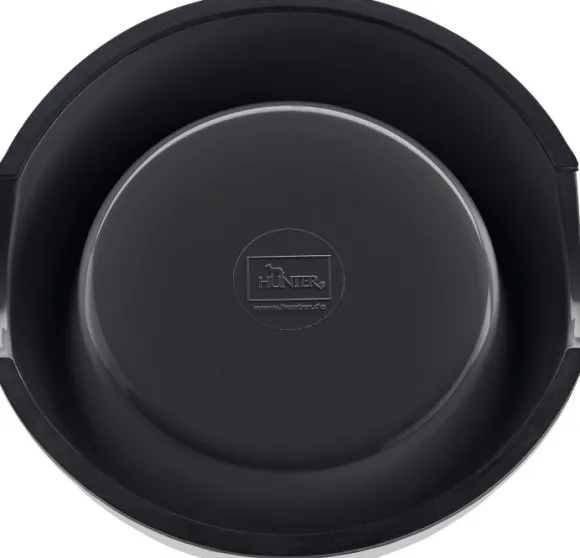 HUNTER Bowl Melamin koirankuppi, 350 ml, Black