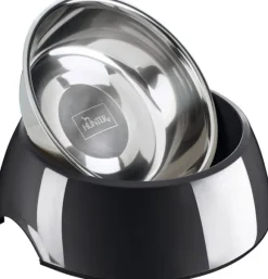 HUNTER Bowl Melamin koirankuppi, 700 ml, Black