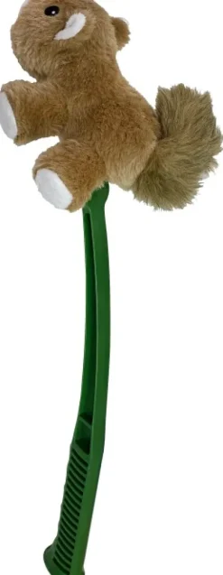 HUNTER Toy Dog Flingerz heittovarsi ja lelu, Furry Squirrel