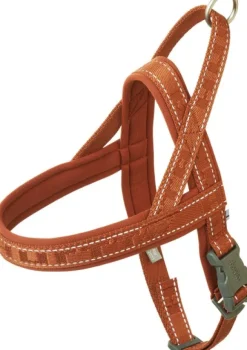 Hurtta Casual Harness ECO valjaat, 30 - 55 cm, ruskeaoranssi