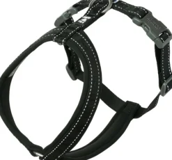 Hurtta Casual Y-Harness ECO valjaat, 50 - 80 cm, musta