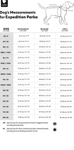 Hurtta Expedition XL parka, 30 cm, oranssi