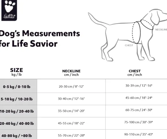 Hurtta Life Savior ECO pelastusliivi, 20-30 kg, oranssi